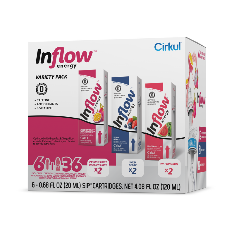 Inflow Energy® 6-Pack Variety Pack PJEH