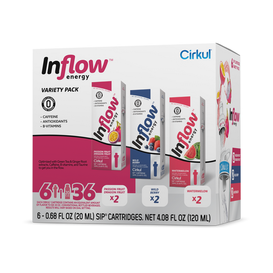 Inflow Energy® 6-Pack Variety Pack PJEH