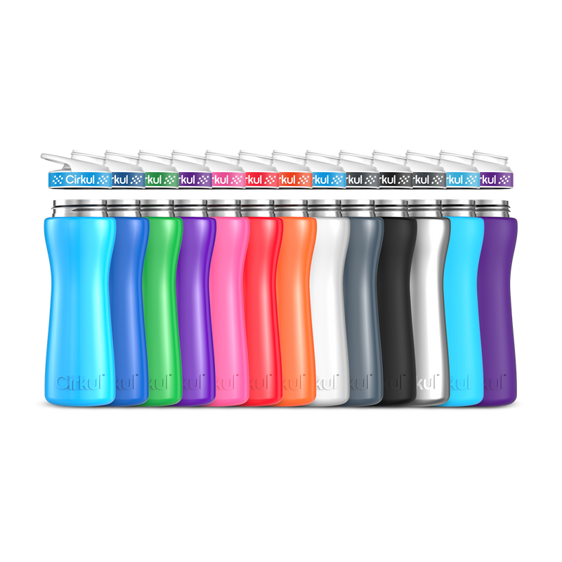 22oz. Stainless Steel Bottle & Comfort Grip Lid 85SV