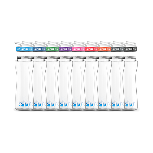 22oz. Plastic Bottle & Comfort Grip Lid K49Q