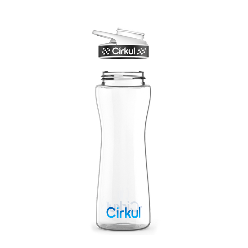 22oz. Plastic Bottle & Comfort Grip Lid K49Q