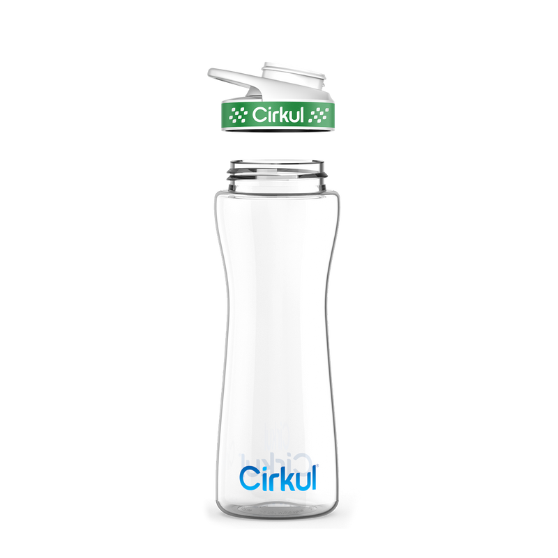 22oz. Plastic Bottle & Comfort Grip Lid K49Q