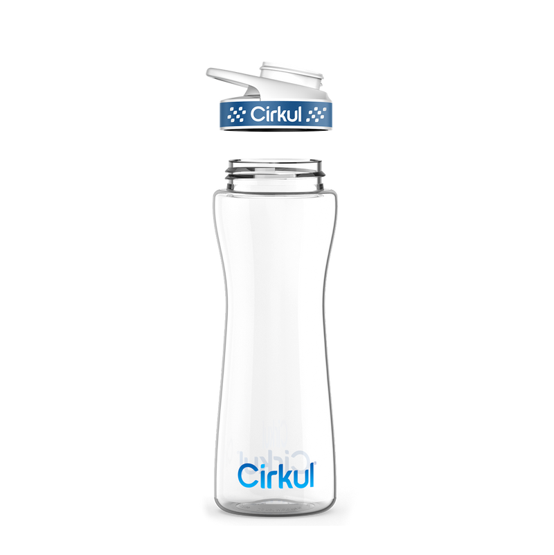 22oz. Plastic Bottle & Comfort Grip Lid K49Q
