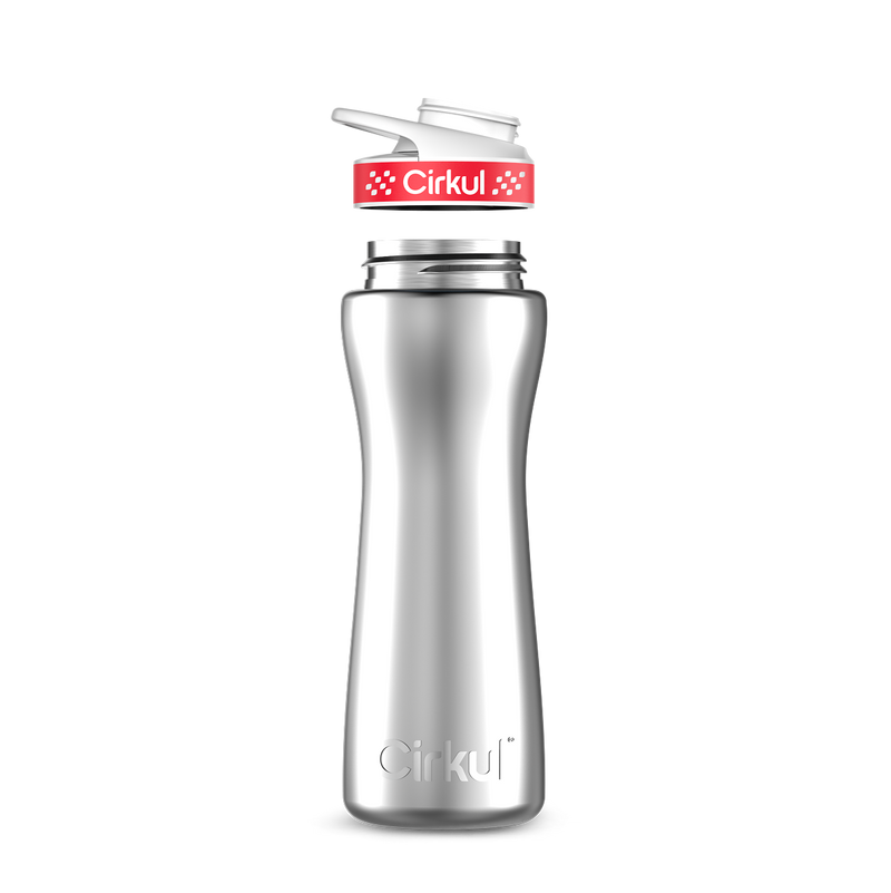 22oz. Stainless Steel Bottle & Comfort Grip Lid 85SV