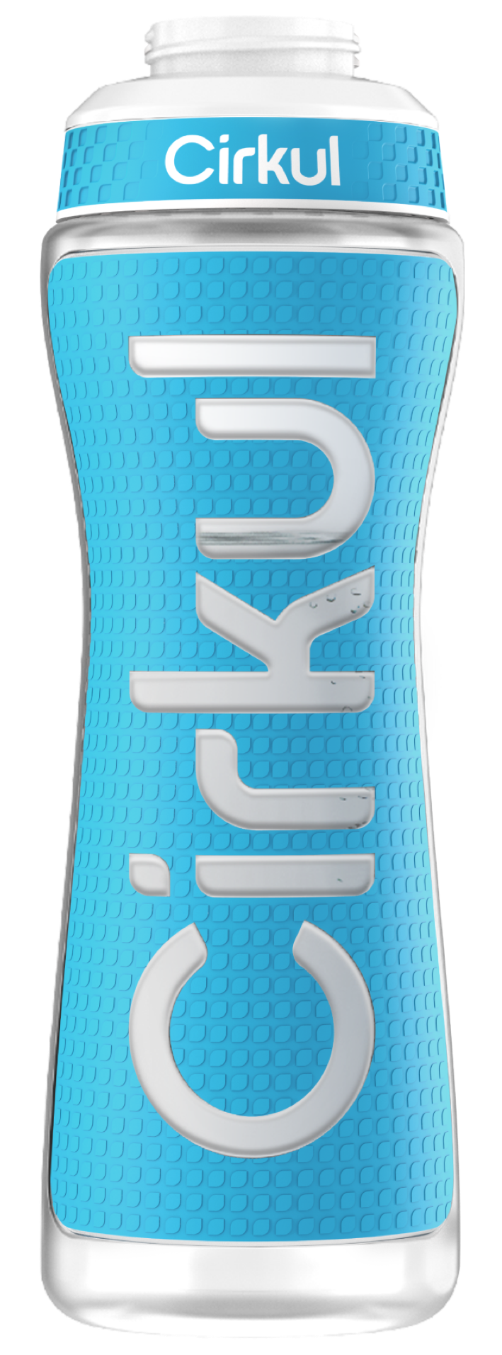 22oz. Grip Squeeze Plastic Bottle & Sport Lid 1TBV