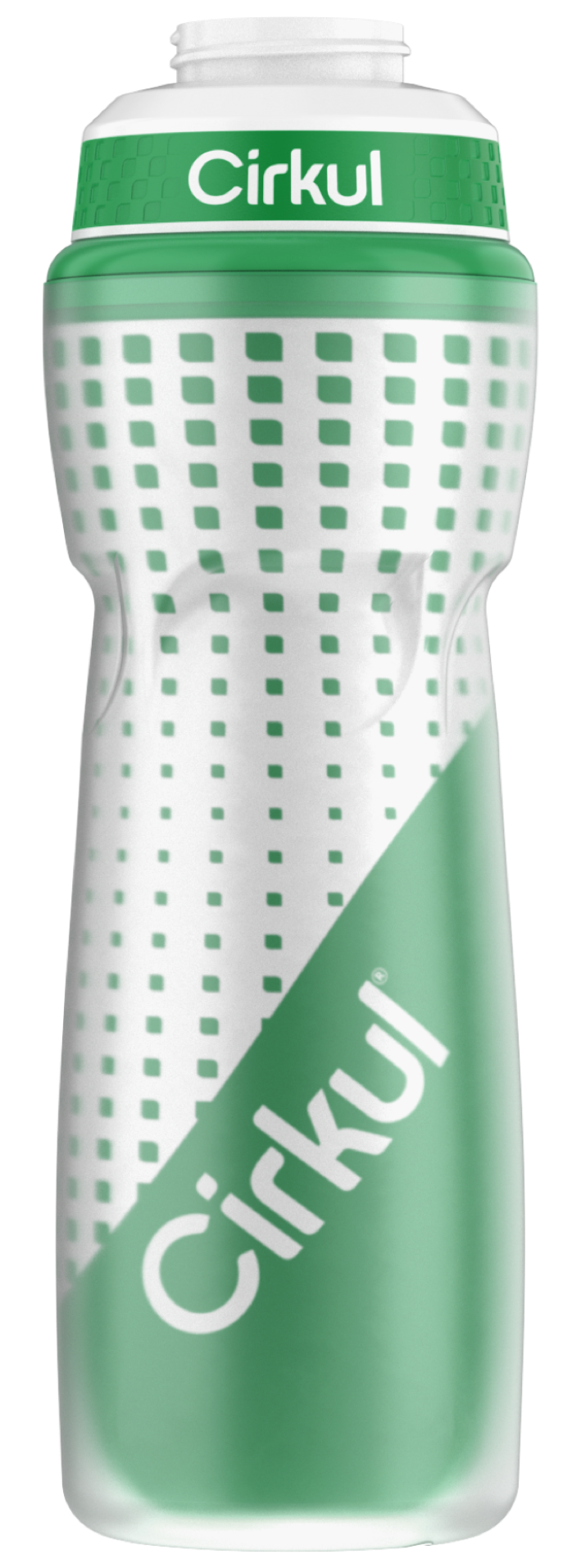 22oz. Insulated Squeeze Plastic Bottle & Sport Lid NGG8