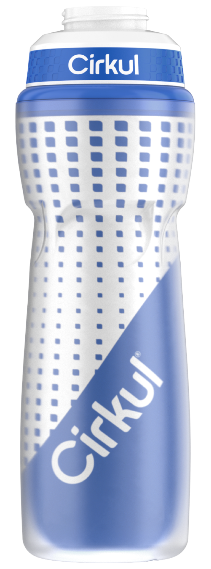 22oz. Insulated Squeeze Plastic Bottle & Sport Lid NGG8