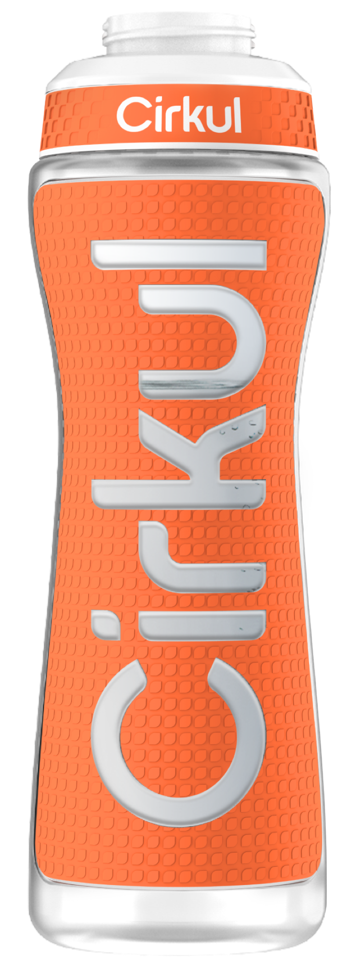 22oz. Grip Squeeze Plastic Bottle & Sport Lid 1TBV