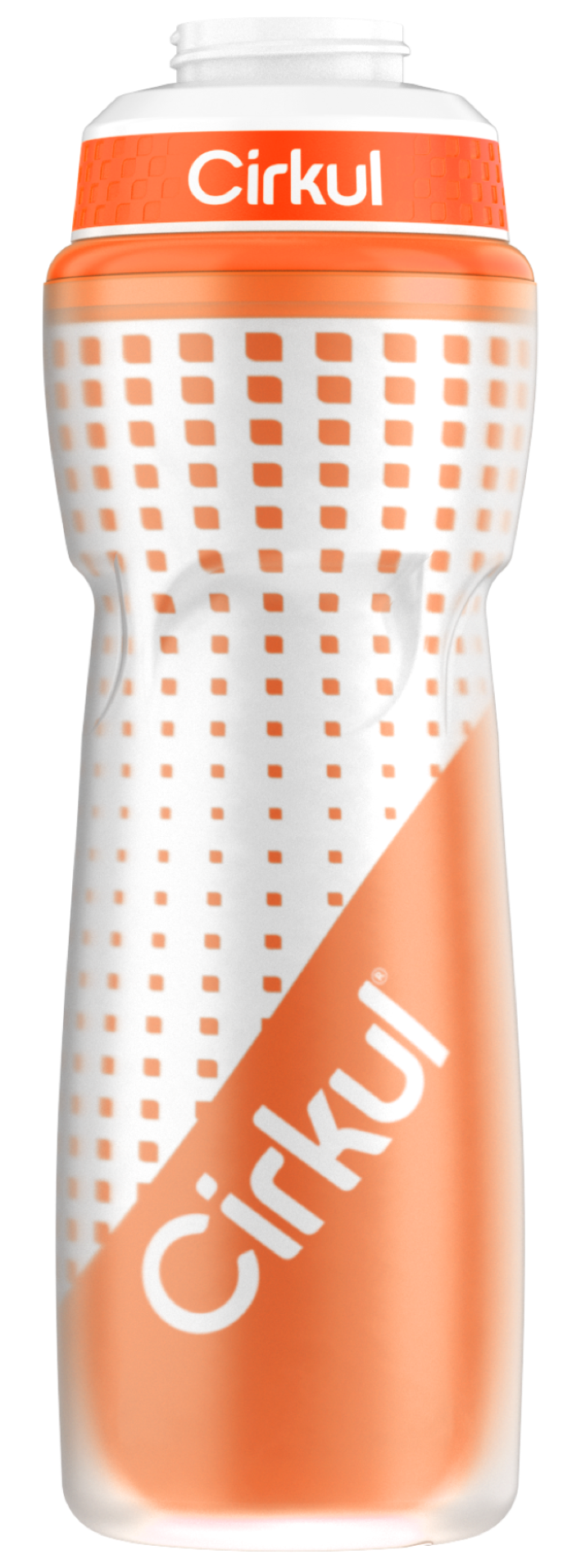 22oz. Insulated Squeeze Plastic Bottle & Sport Lid NGG8