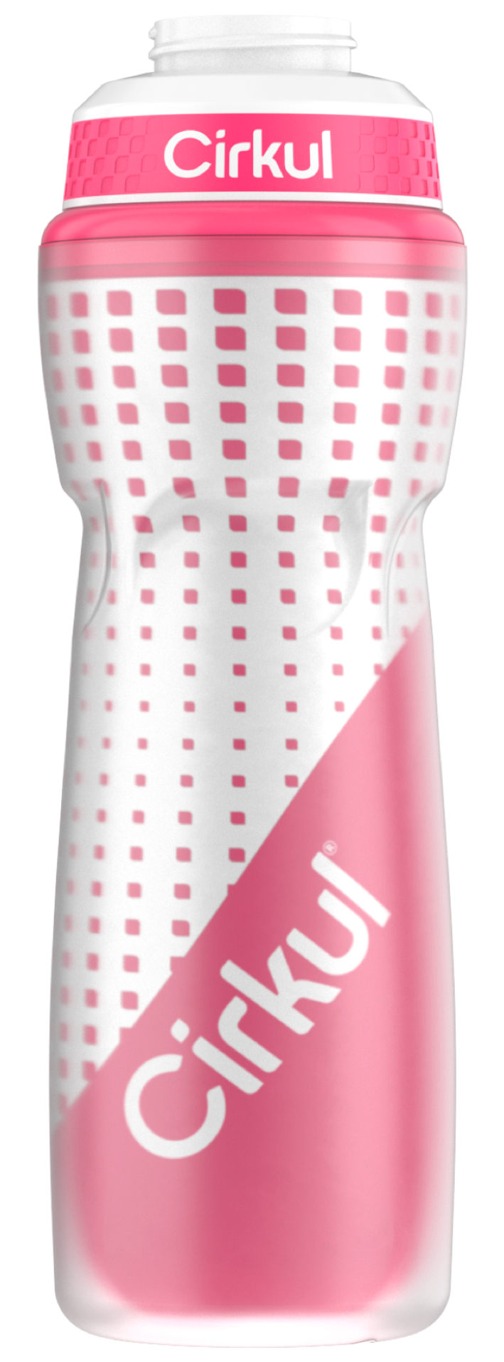 22oz. Insulated Squeeze Plastic Bottle & Sport Lid NGG8