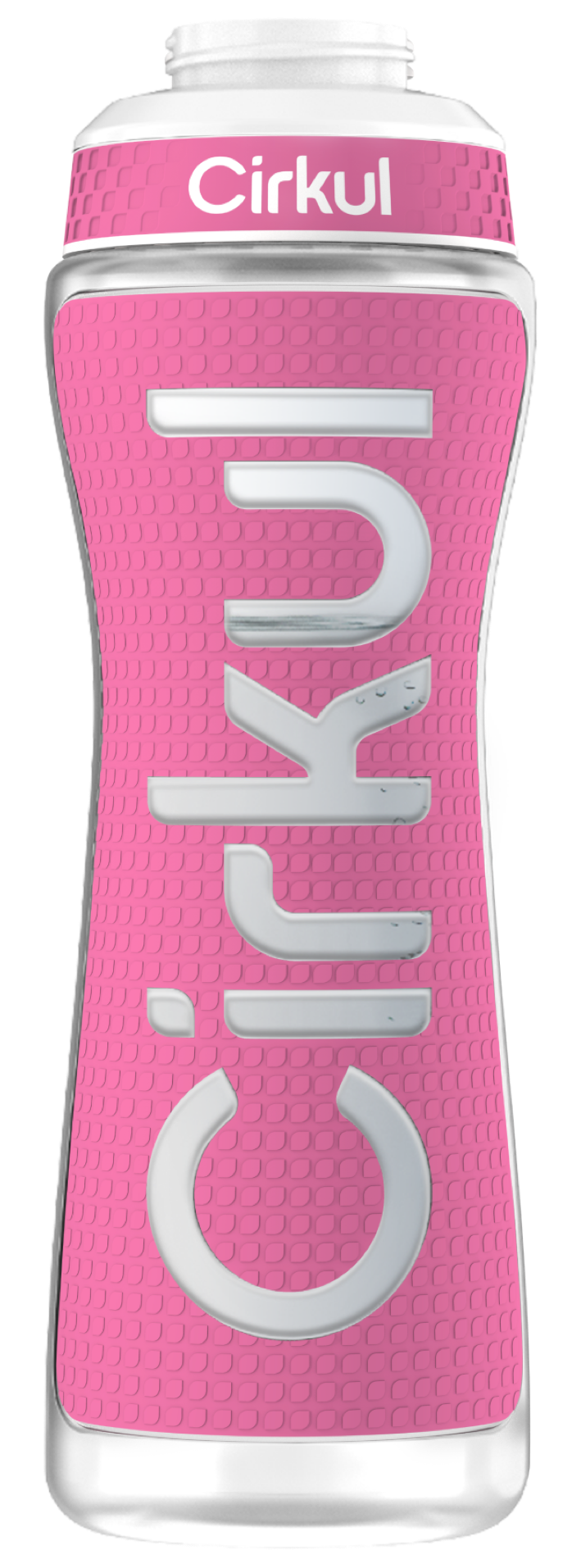 22oz. Grip Squeeze Plastic Bottle & Sport Lid 1TBV