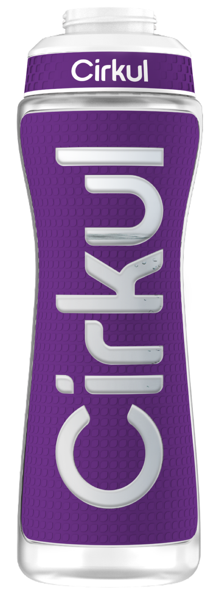 22oz. Grip Squeeze Plastic Bottle & Sport Lid 1TBV