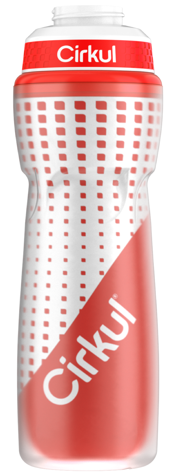 22oz. Insulated Squeeze Plastic Bottle & Sport Lid NGG8