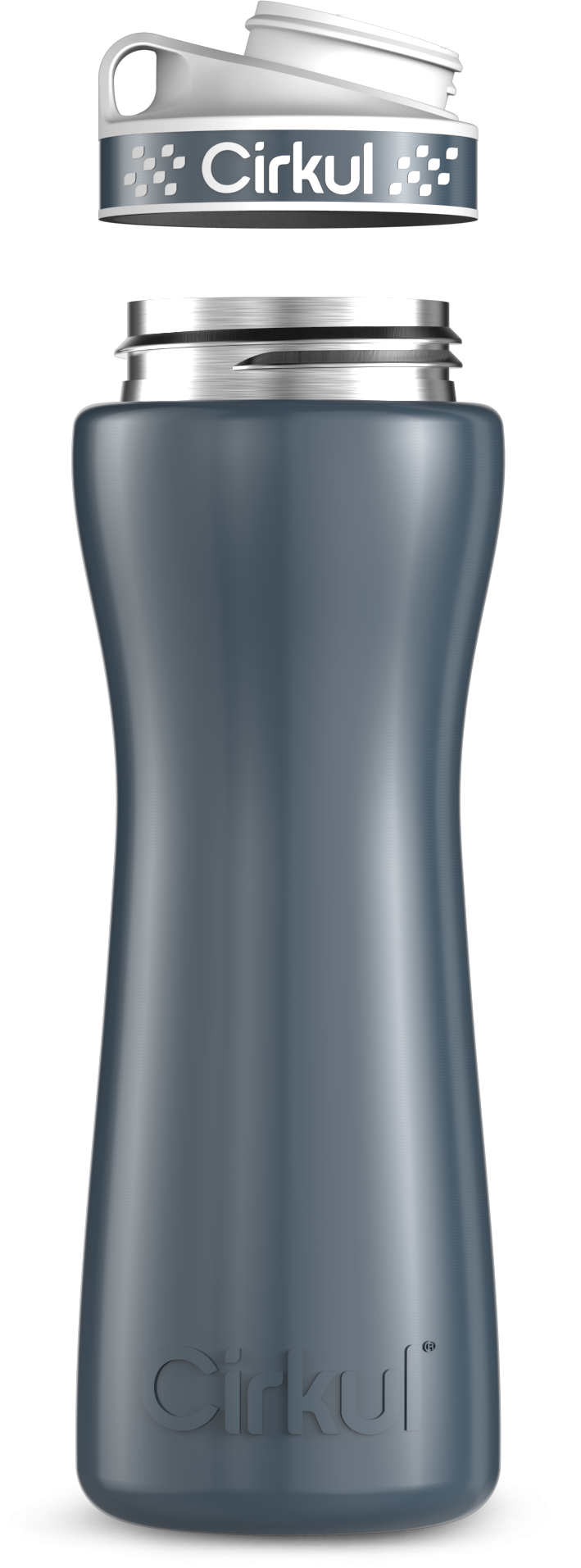 Custom 22oz. Stainless Steel Bottle & Comfort Grip Lid 4GFB
