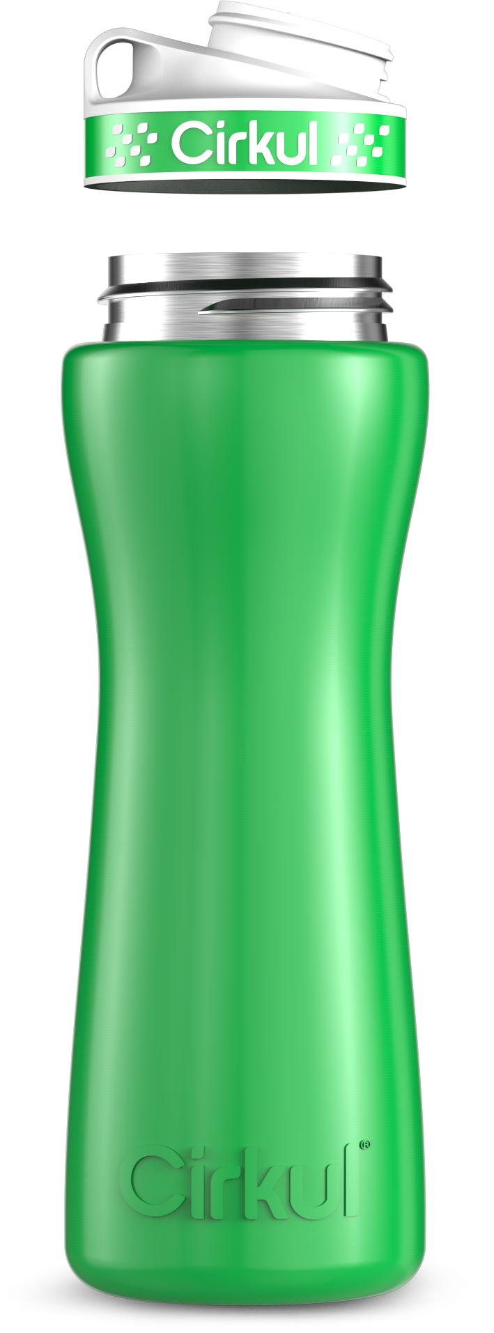 Custom 22oz. Stainless Steel Bottle & Comfort Grip Lid 4GFB