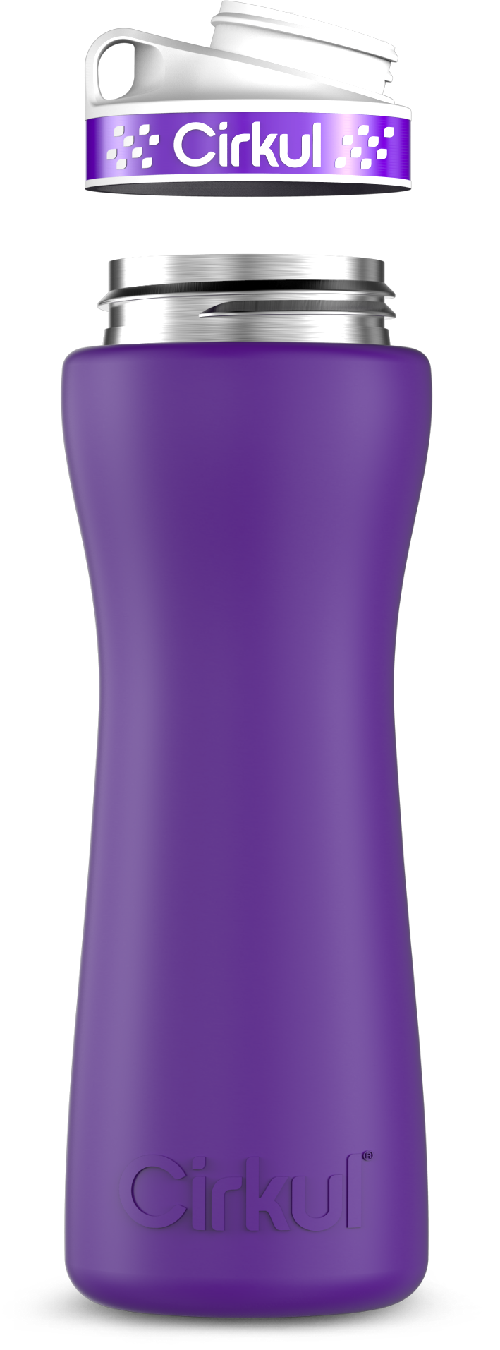 Custom 22oz. Stainless Steel Bottle & Comfort Grip Lid 4GFB