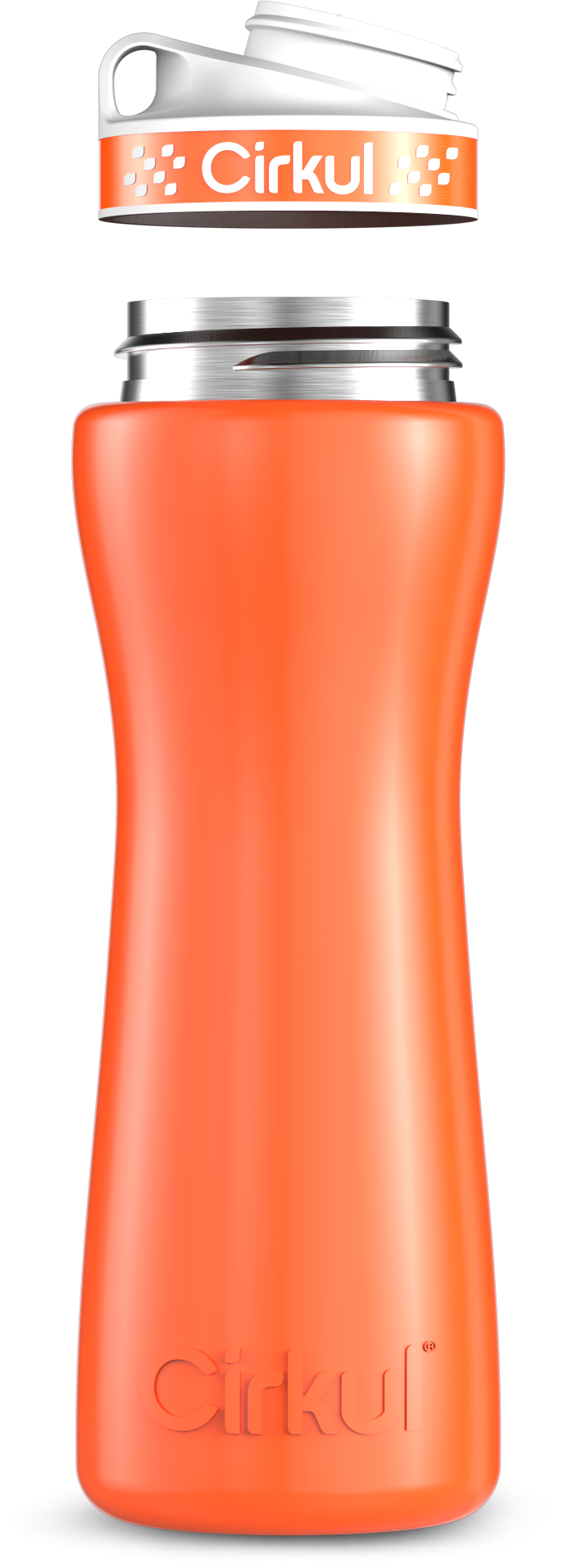 Custom 22oz. Stainless Steel Bottle & Comfort Grip Lid 4GFB