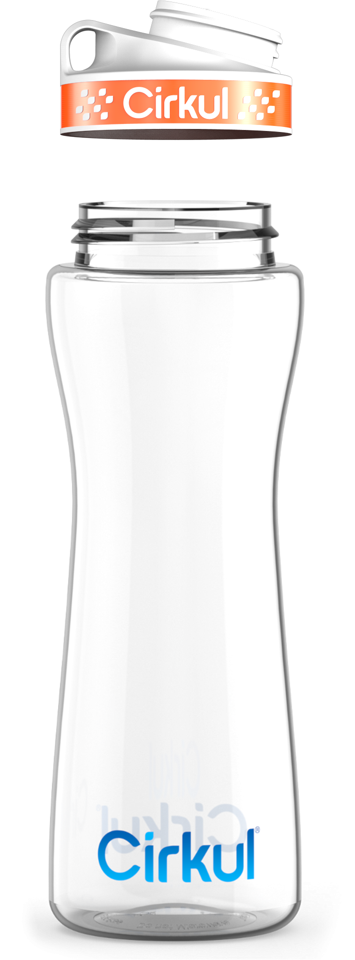 Custom 22oz. Plastic Bottle & Comfort Grip Lid OIVE