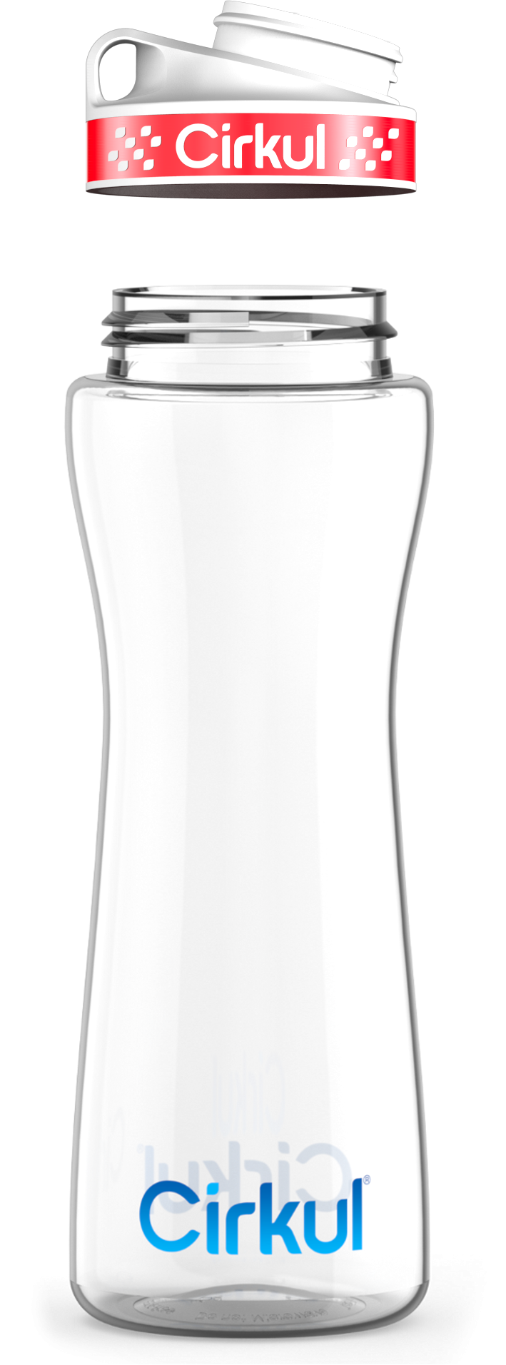 Custom 22oz. Plastic Bottle & Comfort Grip Lid OIVE