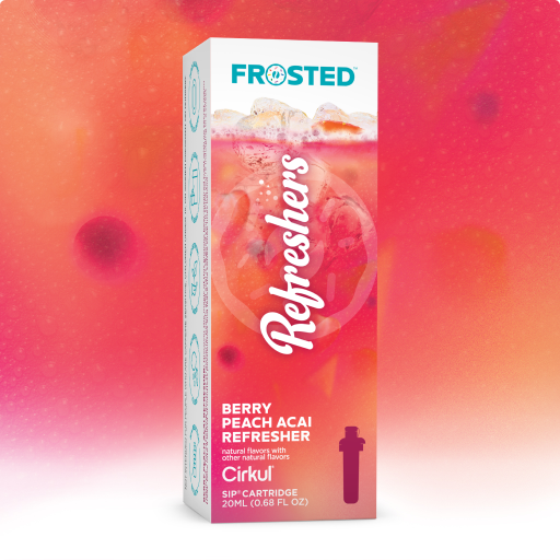 Frosted Berry Peach Acai Refresher FZIE